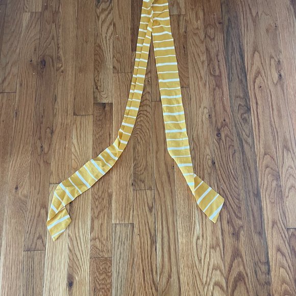 XS Sugarlips yellow and white striped dress - Picture 2 of 3